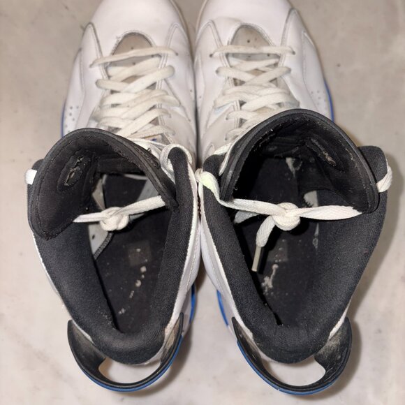 Air Jordan White High Top Lifestyle Shoes 384664-107 Men's 2014 Size 12 - Picture 5 of 8